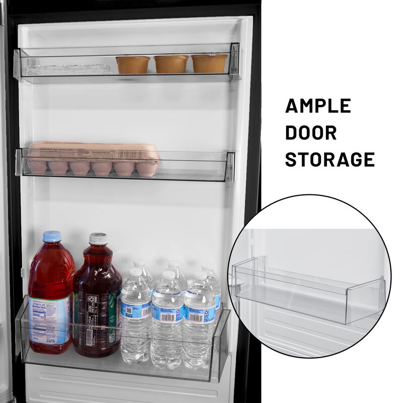 Conserv 12cf No Frost Bottom Freezer Refrigerator Wine Rack GARAGE READY E-Star