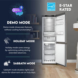 Bottom Mount Refrigerator-Freezer FACTORY INSTALLED ICE MAKER Frost Free Reversible 110V - EStar
