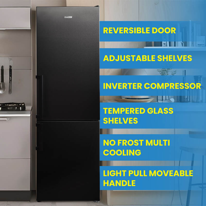 Conserv 12cf No Frost Bottom Freezer Refrigerator Wine Rack GARAGE READY E-Star