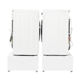 Lavadora-secadora todo en uno con SECADO POR VENTILACIÓN 30% MÁS RÁPIDO que el de condensación, 15 lb, 110 V + pedestal