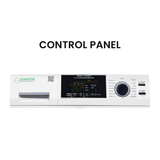 Lavadora-secadora todo en uno con SECADO POR VENTILACIÓN 30% MÁS RÁPIDO que el de condensación, 15 lb, 110 V + pedestal