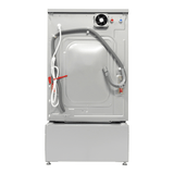 Lavadora-secadora todo en uno con SECADO POR VENTILACIÓN 30% MÁS RÁPIDO que el de condensación, 15 lb, 110 V + pedestal
