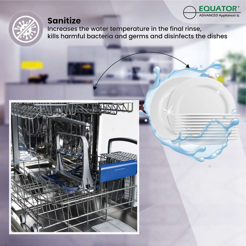 24 in 82 Series Dishwasher 14 place+Wine Rack 3.4g QUIET 51 dB 110V EStar