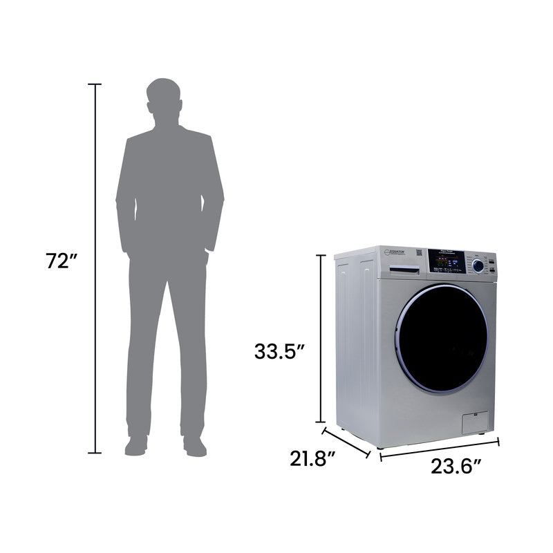 Original All-in-One 4800 Washer Dryer VENTED-DRY 30% FASTER than Condense 15lb 110V