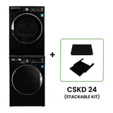 Lavadora Conserv Luxe de 2.2 pies cúbicos 110V + Secadora de condensación de 4 pies cúbicos 220V, garantía de 2 años