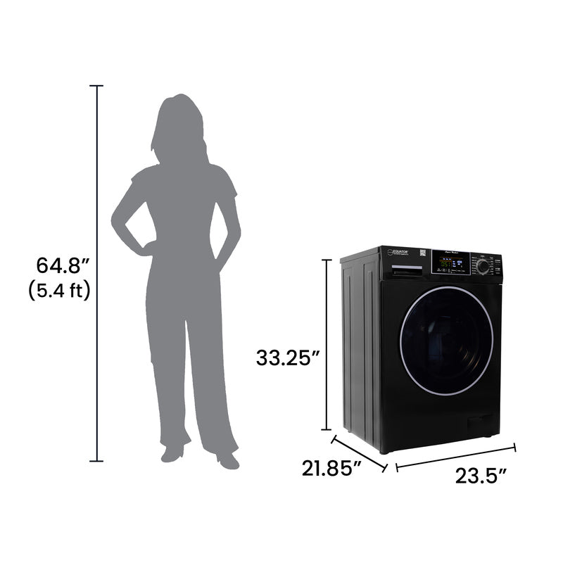 Laveuse à chargement frontal 1,6 pi³/15 lb, blanc, 110 V, 15 programmes + cycle pour animaux de compagnie
