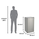 Congélateur vertical compact Conserv 4,3 pi³, porte réversible, pose libre, 110V, homologué Energy Star