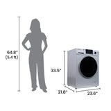 Original All-In-One 4600 Washer Dryer VENTLESS/VENTED PET Cycle 1.62cf/15lbs 110V