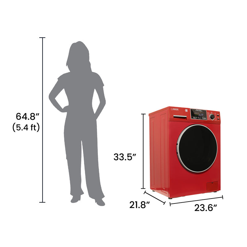 Original All-In-One 4600 Washer Dryer VENTLESS/VENTED PET Cycle 1.62cf/15lbs 110V