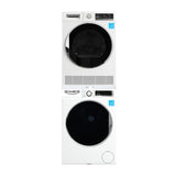 Lavadora Conserv Luxe de 2.2 pies cúbicos 110V + Secadora de condensación de 4 pies cúbicos 220V, garantía de 2 años
