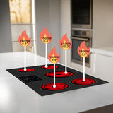 Equator 36 inch Built-In 5 Burner Induction Cooktop POWER BOOST Keep Warm 240V/9600W