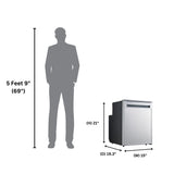 Compact RV-Marine-Offgrid Convertible Refrigerator-Freezer 1.6cf 12V 110V