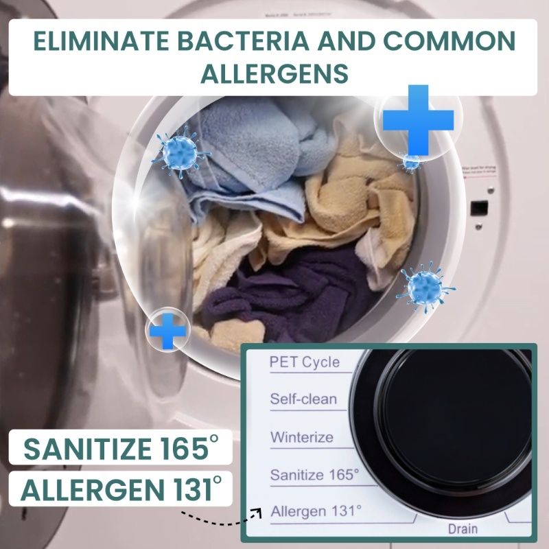 Original All-In-One 4600 Washer Dryer VENTLESS/VENTED PET Cycle 1.62cf/15lbs 110V