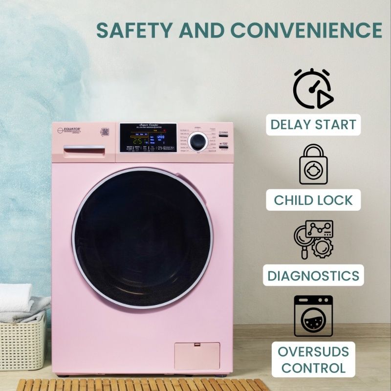 Original All-In-One 4600 Washer Dryer VENTLESS/VENTED PET Cycle 1.62cf/15lbs 110V