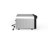 Horno para pizza Equator de 0.5 pies cúbicos para interiores/exteriores con piedra para hornear auténtica – Cocina pizzas de 12 pulgadas, 6 modos preestablecidos, ajustes personalizados y juego de accesorios para un verdadero sabor a pizzería en casa