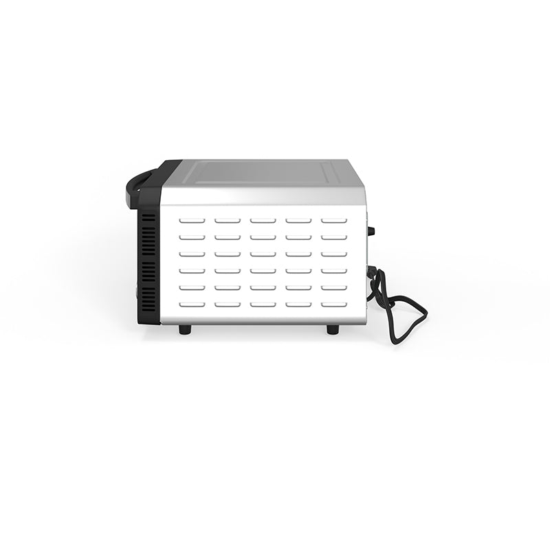 Horno para pizza Equator de 0.5 pies cúbicos para interiores/exteriores con piedra para hornear auténtica – Cocina pizzas de 12 pulgadas, 6 modos preestablecidos, ajustes personalizados y juego de accesorios para un verdadero sabor a pizzería en casa