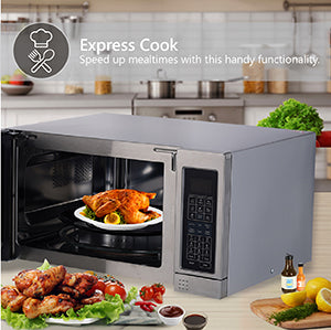 Equator Hybrid Microwave+Convection Oven+Grill 1.2cf Stainless Freestanding SS