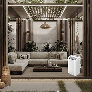 Equator 16000Btu PORTABLE AIR CONDITIONER Cool and Heat Indoor 700sf AutoSwing 110V