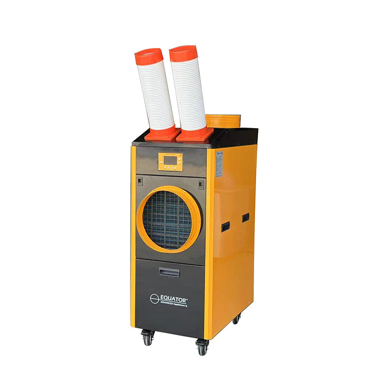 Aire acondicionado portátil Equator PRO de 18,000 BTU con calefacción y refrigeración para 1,000 pies cuadrados, interior/exterior, 110V
