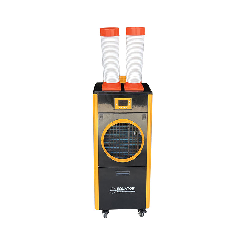 Aire acondicionado portátil Equator PRO de 18,000 BTU con calefacción y refrigeración para 1,000 pies cuadrados, interior/exterior, 110V