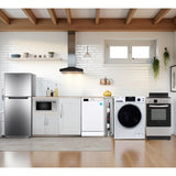 PAQUETE DE ELECTRODOMÉSTICOS PARA MINICASA DE 400 PIES CUADRADOS: Lavadora-secadora combinada + Lavavajillas + Cocina + Refrigerador + Microondas + Refrigerador de vinos