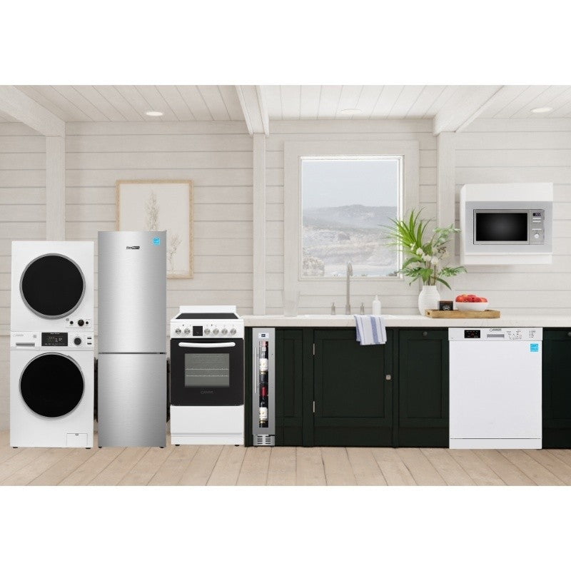 SMALL HOME 800 SQ. FT APPLIANCE PACK- Washer+Dryer+Dishwasher+Cooking Range+Refrigerator+Microwave+Wine Ref