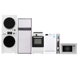 PAQUETE DE ELECTRODOMÉSTICOS Estándar para RV - Lavadora + Secadora + Lavavajillas + Cocina + Refrigerador + Microondas + Refrigerador de vinos