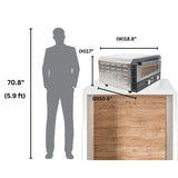 Standard Apartment Pack - Combo Washer+Dryer+Dishwasher+Cooking Range+Refrigerator+Microwave+ Wine Ref+ Air Fryer + Pizza Oven