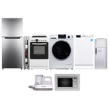 PACK APPAREIL Compact Pet - Combo Lave-linge+Sèche-linge+Lave-vaisselle+Cuisinière+Réfrigérateur+Micro-ondes+Cave à vin+Toilettage pour animaux+Purificateur d'air
