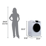 PACK APPAREIL Compact Pet - Combo Lave-linge+Sèche-linge+Lave-vaisselle+Cuisinière+Réfrigérateur+Micro-ondes+Cave à vin+Toilettage pour animaux+Purificateur d'air