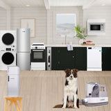 Pet Standard APPLIANCE PACK- Combo Washer+Dryer+Dishwasher+Cooking Range+Refrigerator+Microwave+ Wine Ref+ Pet Groomer+ Air Purifier