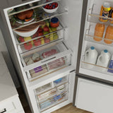 Bottom Mount Refrigerator-Freezer FACTORY INSTALLED ICE MAKER Frost Free Reversible 110V - EStar