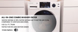 Original All-in-One 4800 Washer Dryer VENTED-DRY 30% FASTER than Condense 15lb 110V