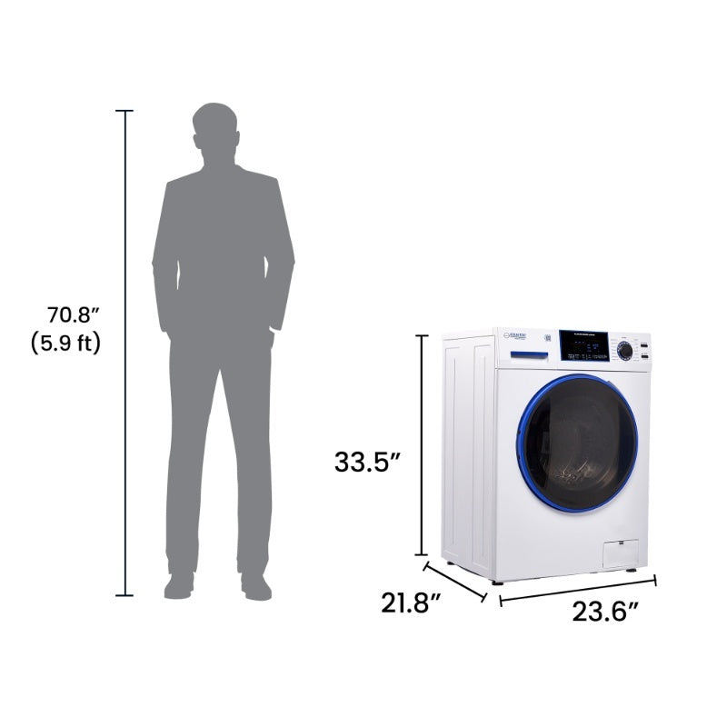 Marine Compact APPLIANCE PACK- Combo Washer+Dryer+Dishwasher+Cooking Range+Refrigerator+Microwave+ Wine Ref