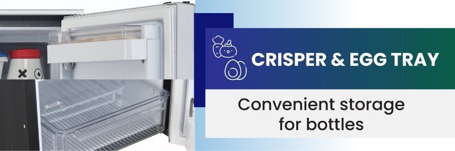 Compact RV-Marine-Offgrid Convertible Refrigerator-Freezer 1.6cf 12V 110V