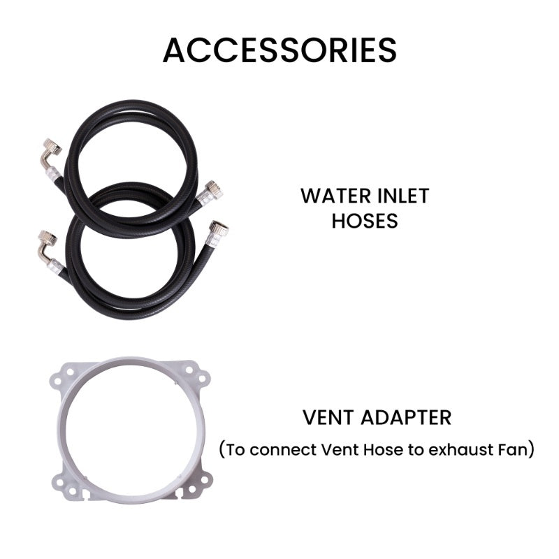 Original All-in-One 4800 Washer Dryer VENTED-DRY 30% FASTER than Condense 15lb 110V