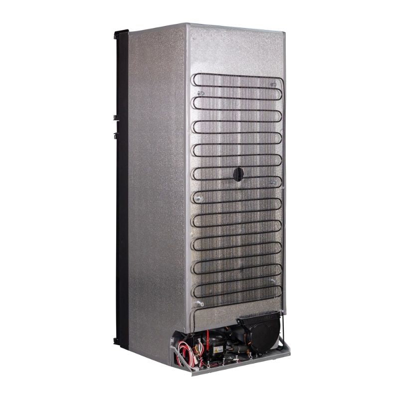 Conserv 12V/DC Refrigerator Freezer 10cf Stainless for RV BOAT OFF-GRID 2 Doors+ AC/ DC Adapter