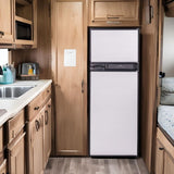 Conserv 12V/DC Refrigerator Freezer 10cf Stainless for RV BOAT OFF-GRID 2 Doors+ AC/ DC Adapter