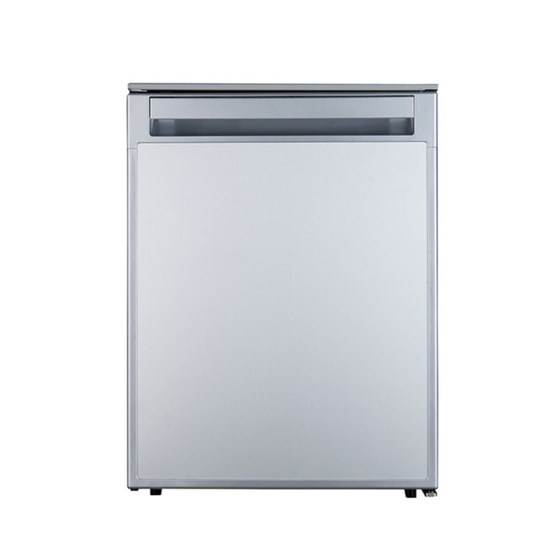 12V/DC Mini-Fridge Freezer 2.8cf Silver for RV BOAT OFF-GRID+AC / DC Adapter