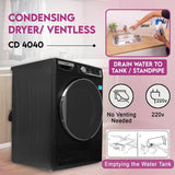 Lavadora Conserv Luxe de 2.2 pies cúbicos 110V + Secadora de condensación de 4 pies cúbicos 220V, garantía de 2 años