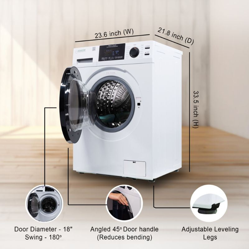 Original All-In-One 4600 Washer Dryer VENTLESS/VENTED PET Cycle 1.62cf/15lbs 110V