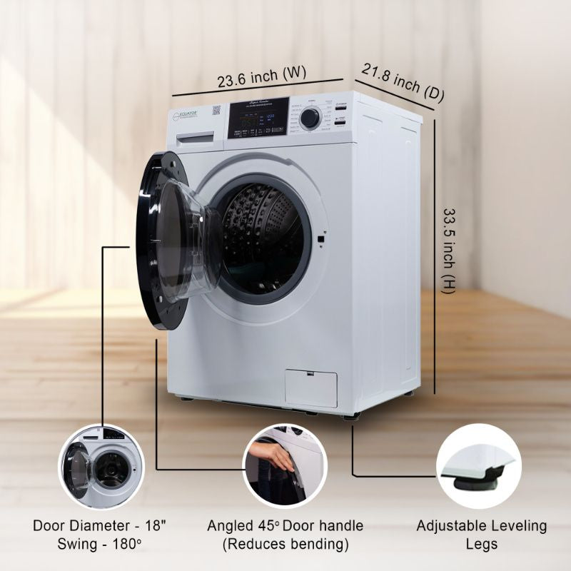 Original All-In-One 4600 Washer Dryer VENTLESS/VENTED PET Cycle 1.62cf/15lbs 110V