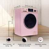 Original All-In-One 4600 Washer Dryer VENTLESS/VENTED PET Cycle 1.62cf/15lbs 110V