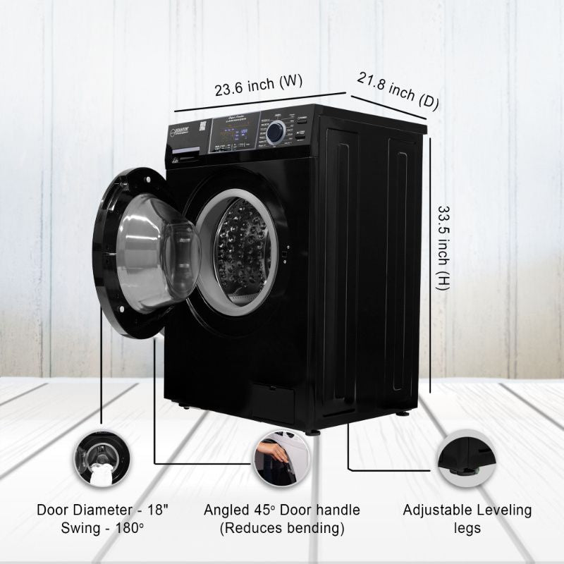 Original All-in-One 4800 Washer Dryer VENTED-DRY 30% FASTER than Condense 15lb 110V