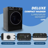 Laveuse à chargement frontal 1,6 pi³/15 lb, blanc, 110 V, 15 programmes + cycle pour animaux de compagnie