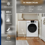 Super Washer 1.9cf/18lbs Sani Allergen Winterize 1400RPM White 110V
