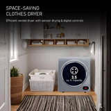 Compact Vented Sensor Dryer 3.5cf/13lbs 110V Bottom control DIGITAL