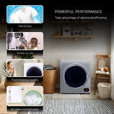 Compact Vented Sensor Dryer 3.5cf/13lbs 110V Bottom control DIGITAL