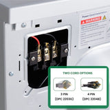 LAVADORA APILABLE ESTÁNDAR EW 835 18 lbs 1.9 pies cúbicos 110V + SECADORA VENTILADA CON SENSOR ED 880 4 pies cúbicos 220V