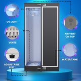 Steam Dryer Closet Sanitize Deodorize Refresh Slim110V